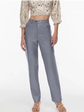 Aritzia Wilfred Melina Pant Gray NEW